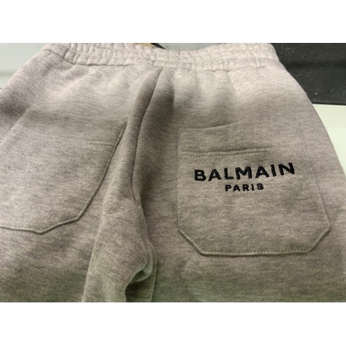 178 - BALMAIN GREY SWEAT BOTTOMS SIZE 4YR RRP £179 NEW WITH TAG (P22048571OMC/170322/12)