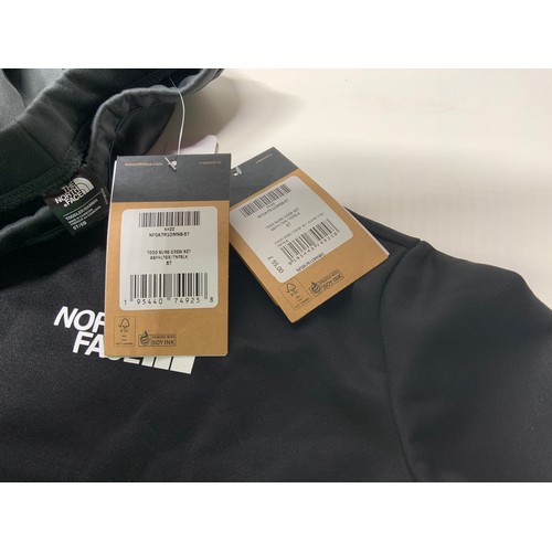 181 - NORTHFACE CREW SET BLACK/GREY SIZE 5T RRP £55 NEW WITH TAGS (P22048576OMC/170322/13)