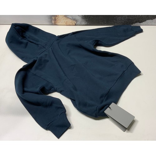 182 - BALENCIAGA NAVY CHILDS HOODY SIZE 6YR RRP £250 NEW WITH TAG P22048576OMC/170322/13)