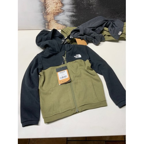 175 - NORTHFACE SLACKER SET TRACKSUIT SIZE 5T & 5T-SHIRT SIZE 4T RRP £85 NEW WITH TAGS (P22048576OMC/1... 