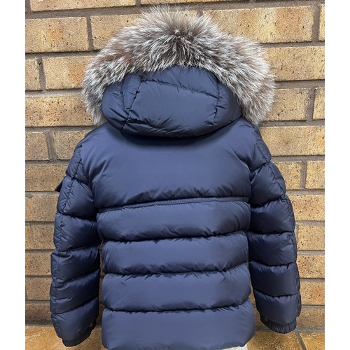 183 - MONCLER BYRON HOODED DOWN JACKET JUNIOR SIZE 6 YR RRP £580 (P22048571OMC/170322/12)