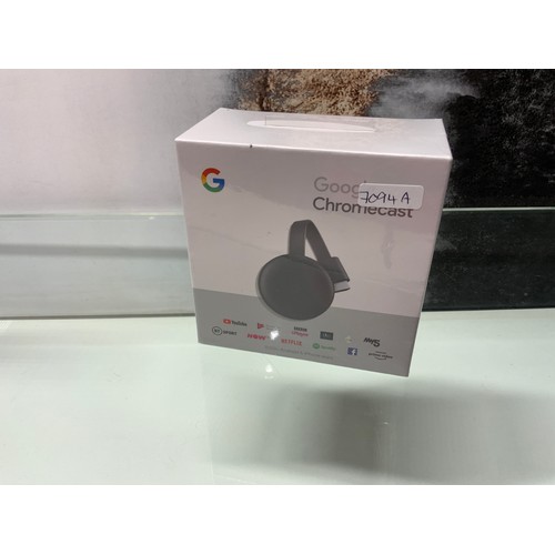 55 - GOOGLE CHROMECAST RRP £79.99 ( PP22177170 /C )