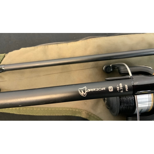 47 - 12FT 2.75LB FOX WARRIOR S CARP ROD RRP £69 & SHIMANO BAITRUNNER ST 10000RA REEL RRP £84.99 &... 