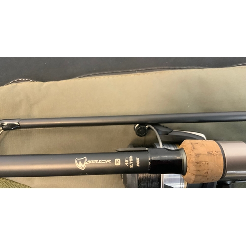 48 - 12FT 2.75LB FOX WARRIOR S CARP ROD RRP £69 & SHIMANO BAITRUNNER ST 10000RA REEL RRP £84.99 &... 