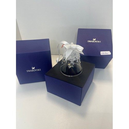 155 - SWAROVSKI STAR BELL IN BOX RRP £59(P23005492/A)