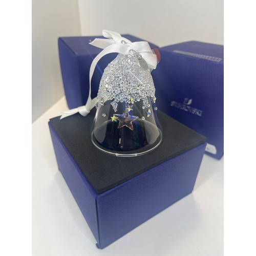 155 - SWAROVSKI STAR BELL IN BOX RRP £59(P23005492/A)