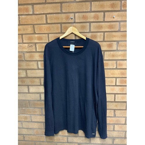 125 - HUGO BOSS COTTON-CASHMERE SWEATER SIZE XXXL RRP £99 (P22207318/IPB/01)