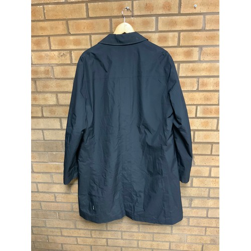 97 - HUGO BOSS BLACK GORTEX OVERCOAT SIZE UK 54- RRP £229 (P22207318/IPB/01)