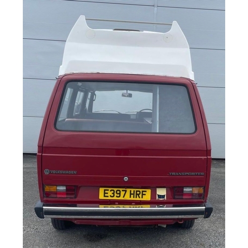 228 - 1987 VOLKSWAGEN TRANSPORTER 78PS CAMPER 1900 CC REG - E397HRF. MILEAGE 173424 MILES. MOT 02.08.2025,... 