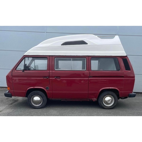 228 - 1987 VOLKSWAGEN TRANSPORTER 78PS CAMPER 1900 CC REG - E397HRF. MILEAGE 173424 MILES. MOT 02.08.2025,... 