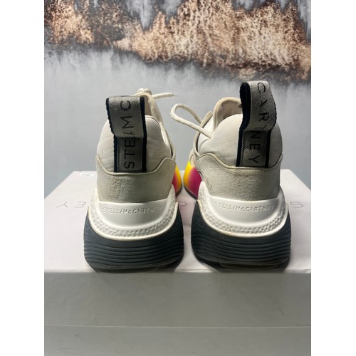 154 - STELLA MCCARTNEY  ELYPSE TRAINERS SIZE 38 IN BOX RRP £486 (RR/17/POCA)