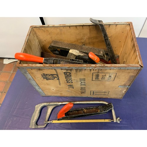 1 - SUNDRY BOX OF TOOLS