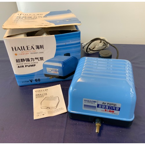 100 - HAILEA SUPER SILENT POWER AIR PUMP - MODEL V-60 - £69.75