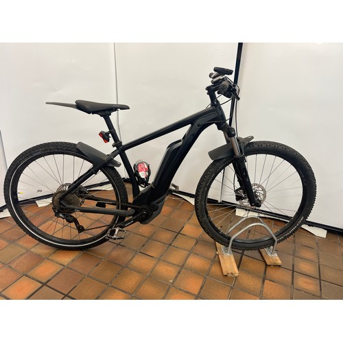 197 - 2018 CUBE REACTION HYBRID PRO MENS MOUNTAIN E-BIKE 400 BLACK RRP £1999 - NO KEY, NO CHARGER (NEW CHA... 