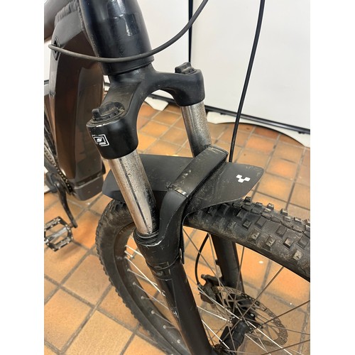 197 - 2018 CUBE REACTION HYBRID PRO MENS MOUNTAIN E-BIKE 400 BLACK RRP £1999 - NO KEY, NO CHARGER (NEW CHA... 