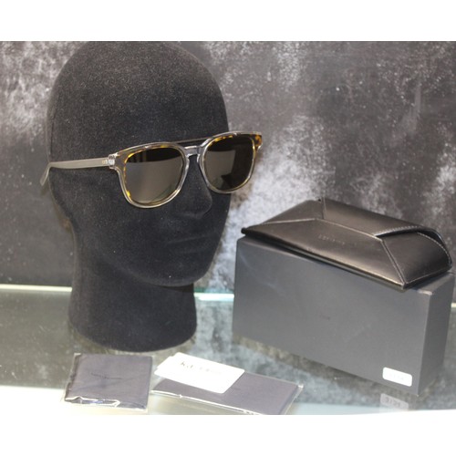 149 - DIOR BLACK TIE 211S ALUMINIUM (LCQNR) SUNGLASSES IN BOX - COST NEW £265 (P20115226 DJM/290620/11)