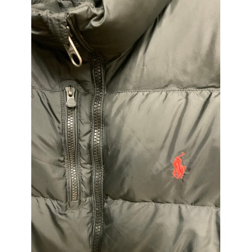 163 - POLO - RALPH LAUREN GILET SIZE XXL- BLACK - COST NEW £269 (P22207286 / AC/03/10112022)