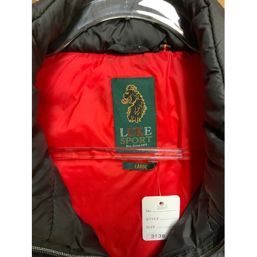 34 - LUKE SPORT MENS BUBBA GILET SIZE LARGE - COST NEW £45 (P22207286 / AC/03/10112022)