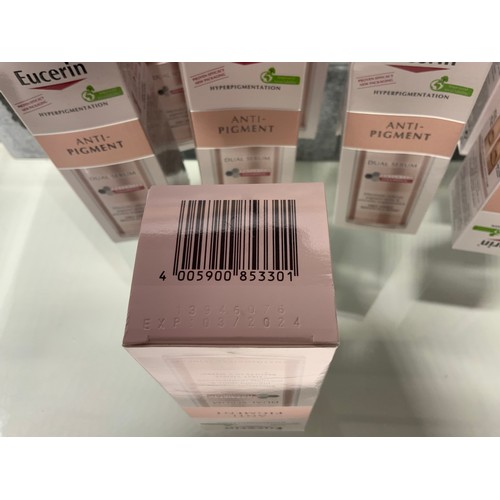 12 - 10 BOXES EUCERIN ANTI-PIGMENT DUAL SERUM 30ML RRP £41.99 EXP 07/2024 (TOTAL £419.90)(P24021143/A)... 