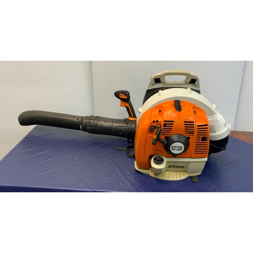 76 - STIHL PETROL BLOWER BR450 RRP £534