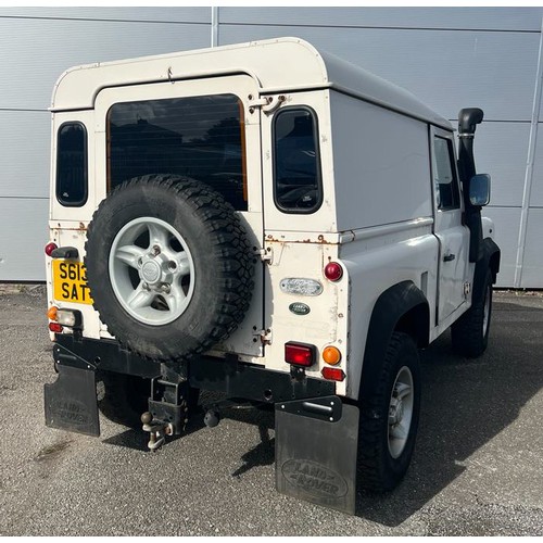 206 - 1998 LANDROVER 90 DEFENDER TDI - 2495CC 3 DR DIESEL REG -REG NO 'S613SAT' WARRANTED 87,648 MILES. MO... 