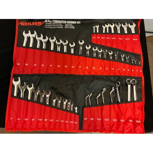 32 - NEW NEILSON SPANNER SET 48PC SATIN FINISH CT0876