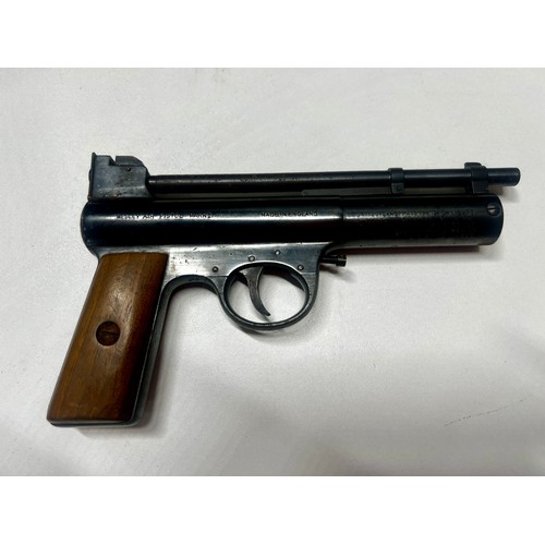 112 - DAISY MODEL 179 ‘SPITTIN IMAGE’ BB Pistol.12 SHOT REPEATER & TARGETS IN BOX