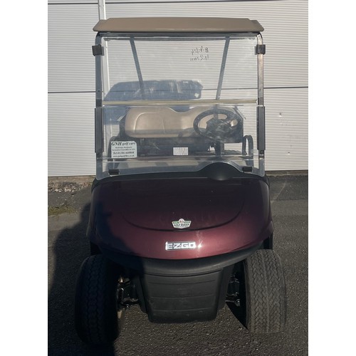 197 - 2016/2017 EZGO RXV ELECTRIC GOLF BUGGY FITTED WITH 2024 CARGO BOX. ON BOARD CHARGER WITH GOOD BATTER... 