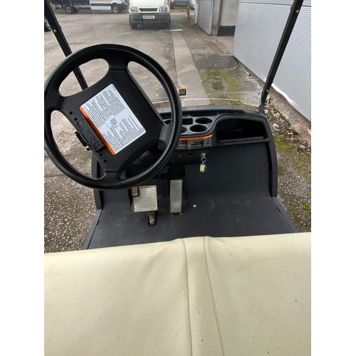 132 - YAMAHA G29A PETROL GOLF BUGGY SERIAL NO JW1 209828