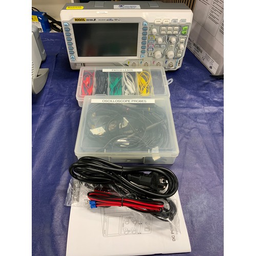 89 - RIGOL DS1054Z 4CH, 50MHZ, 1GSA/S, 24MPTS 4 CHANNEL DIGITAL OSCILLOSCOPE -  COST NEW £246