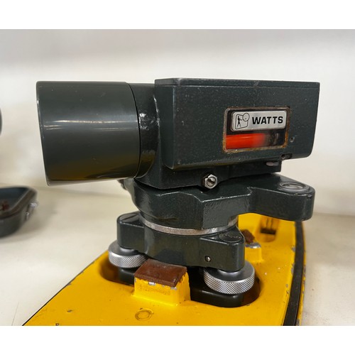 102 - VINTAGE HILGER WATTS SL122-1 SURVEYORS LEVEL THEODOLITE WITH CASE - EBAY £150