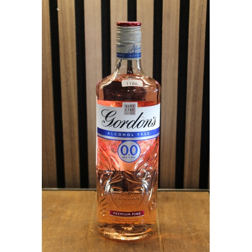 231 - GORDONS 0% ALC PINK GIN 70cl RRP £14 ( P23138785 / C )