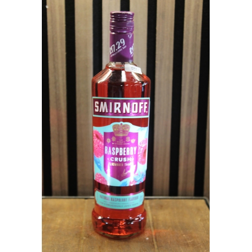 227 - SMIRNOFF RASBERRY CRUSH VODKA 70cl RRP £18.50 ( P23208594 / C )