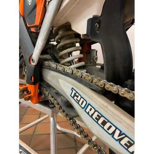 194 - APPROX 2014 KTM 250 MOTORCROSS BIKE, RENTHAL BARS, WP SHOCKS