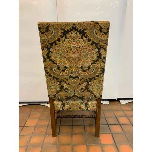 151 - VINTAGE DUTCH OAKWOOD ARM CHAIR