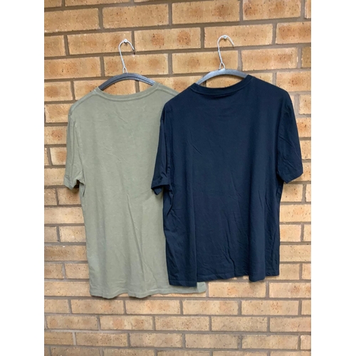 42 - 4 X MENS T-SHIRTS-ALL SAINTS - M,ASDA -L,PRIMARK - L,LACOSTE POLO SIZE US S ( P23185119 )