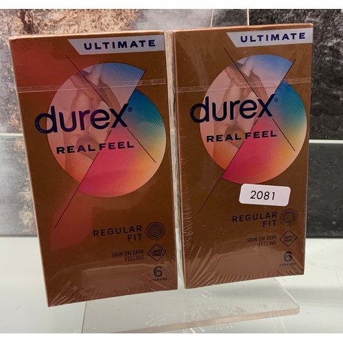 112 - 2 X BOXES DUREX ULTIMATE REGULAR FIT CONDOMS 6 IN PACK TOTAL RRP £22 (NO REF )