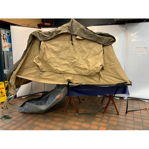 239 - TUFF TREK SOFT ROOF TENT WITH LADDER - COST WHEN NEW £1100+ (P23142516 )