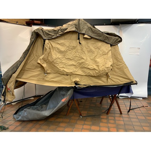 239 - TUFF TREK SOFT ROOF TENT WITH LADDER - COST WHEN NEW £1100+ (P23142516 )