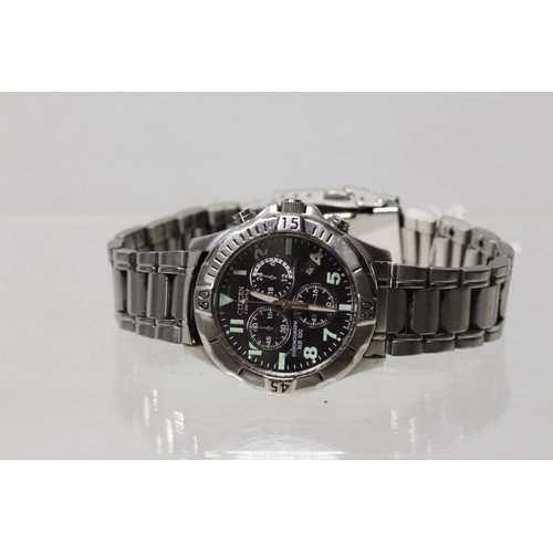 191 - CITIZEN ECO-DRIVE CHRONOGRAPH WR100 GENTS WATCH - COST WHEN NEW £299 ( P23066165 / C )