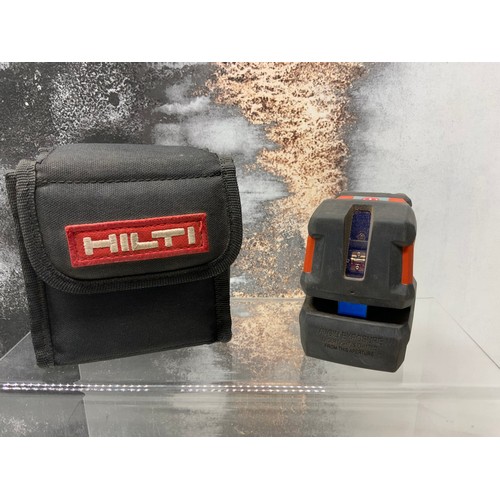 120 - HILTI PM 2-L PULSE IIPOWER LASER - NO BATTERY RRP £188 ( P24022647 / C )