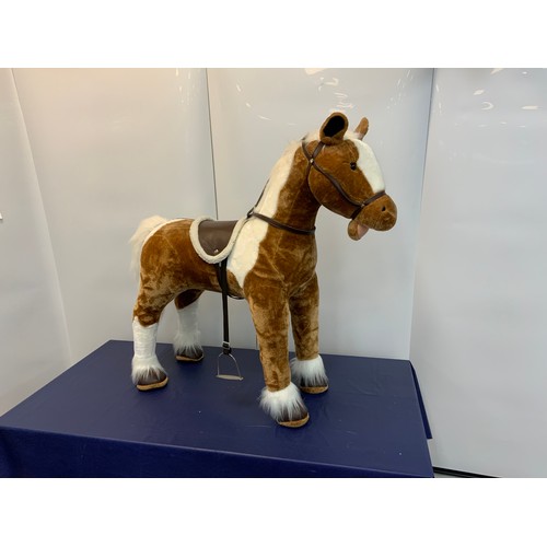 132 - CHILDS PLUSH SHETLAND PONY - COST NEW £200