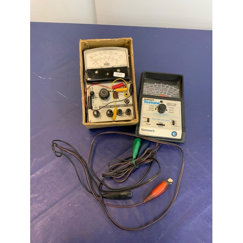 29 - GUNSONS SILICON CHIP MULTIMETER & TTC TRANSISTAR CHECKER