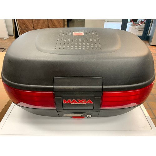 42A - GIVI MAXIA TOP BOX  - WITH KEY - COST WHEN NEW £330+