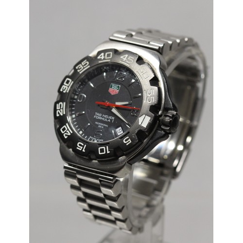 237 - TAG FORMULA 1 WATCH - WAC1110 DF0546 - 41mm -COST NEW £1500 (STRAP NEEDS A PIN) ( P23066359 / C )