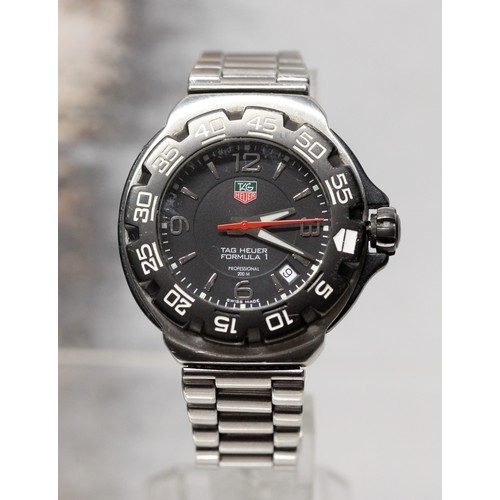 237 - TAG FORMULA 1 WATCH - WAC1110 DF0546 - 41mm -COST NEW £1500 (STRAP NEEDS A PIN) ( P23066359 / C )