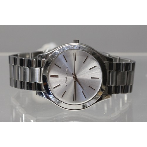 198 - MICHAEL KORS SLIM RUNWAY WATCH MODEL MK3178 RRP £100 (P24052155 )