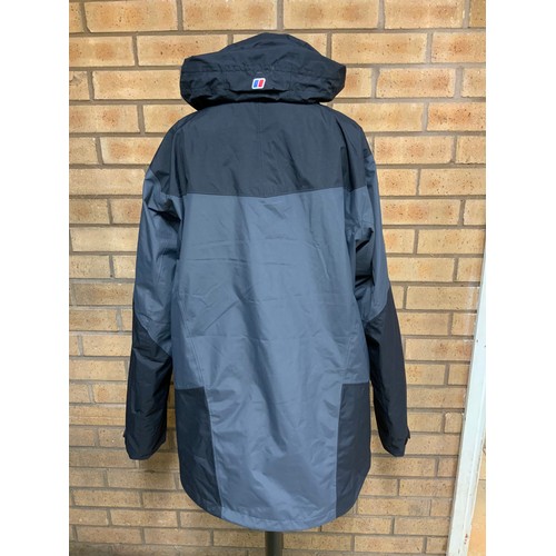 116 - BERGHAUS MENS ARRAN GEMINI 3 IN 1 JACKET, DARK GREY/ BLACK - SIZE XL RRP £250 ( ACC/06/POCA/P2402011... 