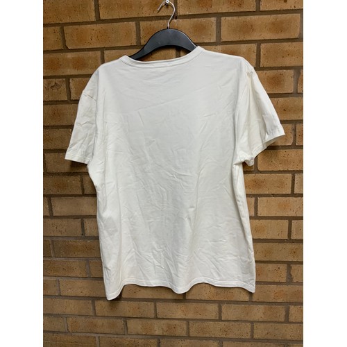 95 - ALEXANDER MCQUEEN ZIP T-SHIRT SIZE XXL RRP £220 ( ACC/03/POCA /P24020106)