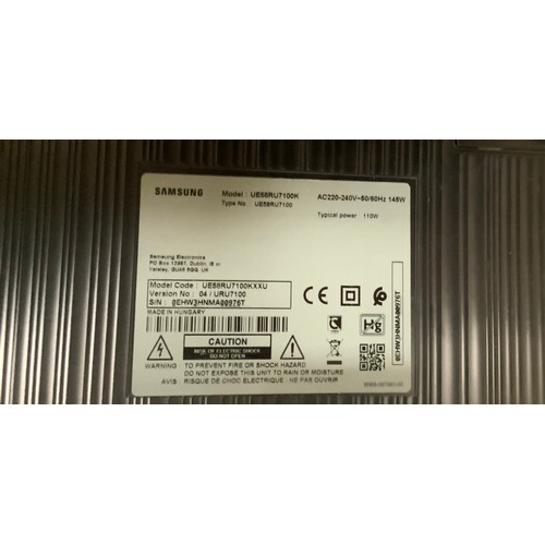 156 - SAMSUNG UE58RU7100KXXU 58